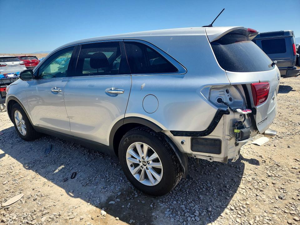 2019 Kia Sorento VIN 5XYPGDA51KG482079 COPART salvage auction — REAR END, Ut - Salvage Certificate, sold $3,250 on 2026-07-31 (photo 2)