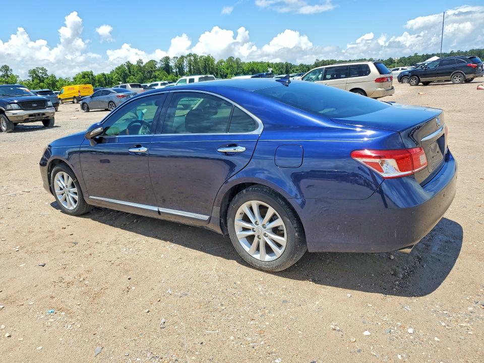 2011 Lexus Es 350 VIN JTHBK1EG8B2434560 COPART salvage auction — WATER/FLOOD, TX - SALVAGE TITLE-FLOOD DAMAGE (P), sold $775 on 2026-07-28 (photo 2)