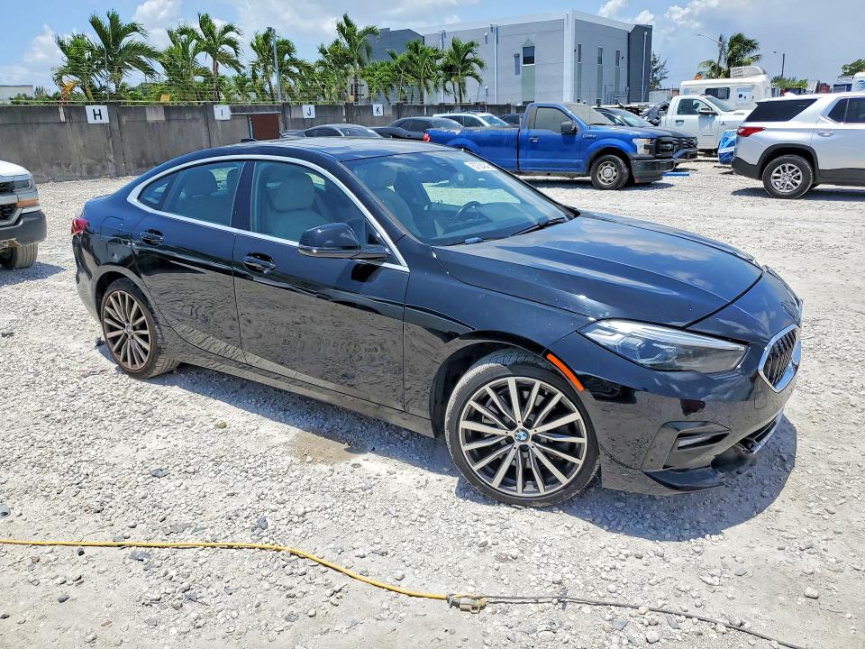 2021 BMW 2er VIN WBA53AK04M7J57167 COPART salvage auction — FRONT END, Fl - Cert Of Title Slvg Rebuildable, sold $6,200 on 2026-08-17 (photo 4)