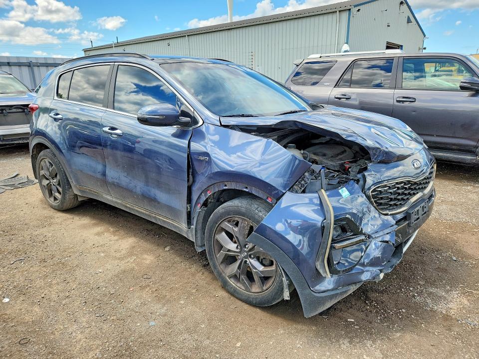2022 Kia Sportage VIN KNDPNCAC2N7999410 COPART salvage auction — FRONT END, On - Permit Salvage, sold $5,200 on 2026-07-07 (photo 4)