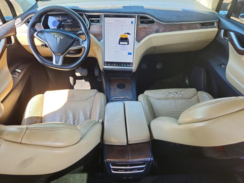 2016 Tesla Model x VIN 5YJXCAE23GF005713 COPART salvage auction — FRONT END, PA - CERTIFICATE OF SALVAGE, sold $1,000 on 2026-07-31 (photo 8)