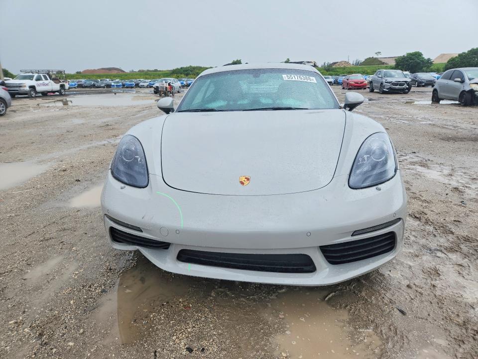 2024 Porsche Cayman VIN WP0AB2A83RK264104 COPART salvage auction — UNDERCARRIAGE, Fl - Certificate Of Destruction, sold $35,000 on 2026-07-16 (photo 5)