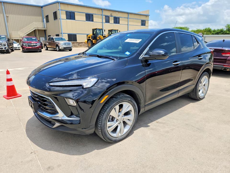 2024 Buick Encore VIN KL4AMBSL7RB052538 COPART salvage auction — HAIL, Tx - Salvage Vehicle Title, sold $7,900 on 2026-07-16 (photo 1)