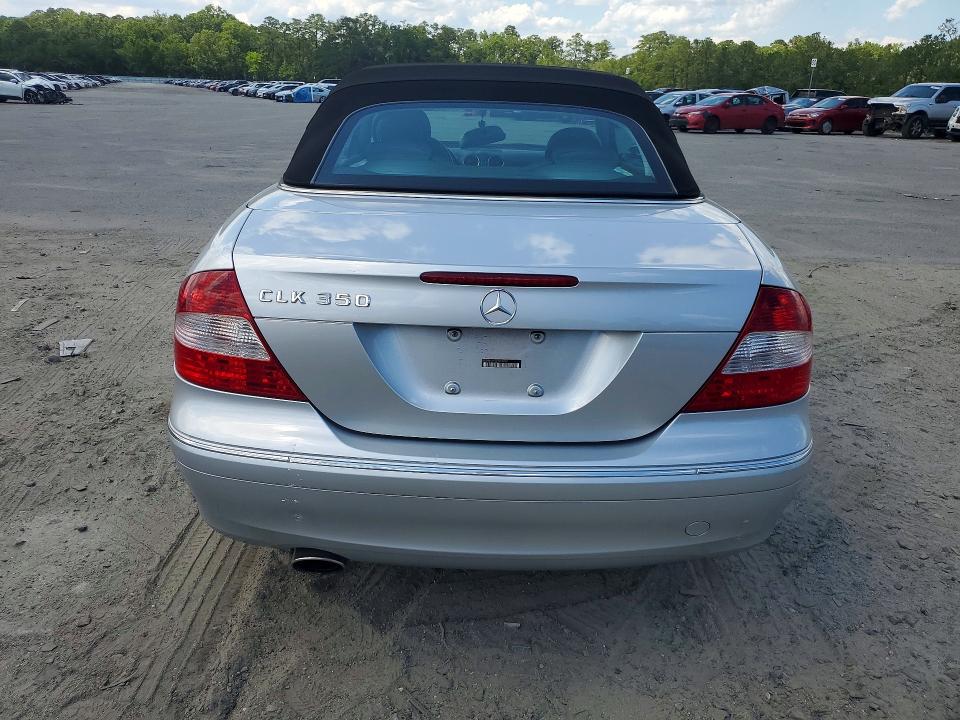 2009 Mercedes-benz Clk-klasse VIN WDBTK56F99T109602 COPART salvage auction — MECHANICAL, Ga - Cert Of Title-Salvage, sold $875 on 2026-08-03 (photo 6)
