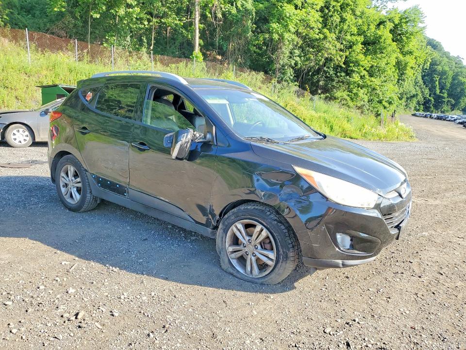 2013 Hyundai VIN KM8JU3AC5DU577281 COPART salvage auction — FRONT END, Ct - Cert Of Title-Salvage, sold $675 on 2026-07-28 (photo 4)