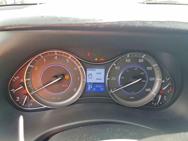 2011 Infiniti Qx56 VIN JN8AZ2NF3B9502717 COPART salvage auction — MECHANICAL, Ga - Certificate Of Title, sold $1,100 on 2026-07-27 (photo 9)