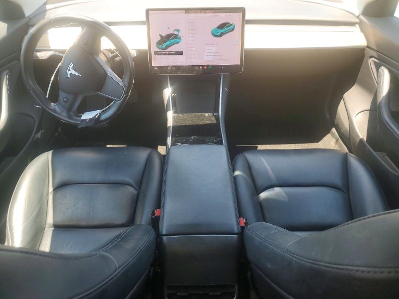 2018 Tesla Model 3 VIN 5YJ3E1EA8JF166064 COPART salvage auction — FRONT END, Ca - Salvage Certificate, sold $4,850 on 2026-07-16 (photo 8)