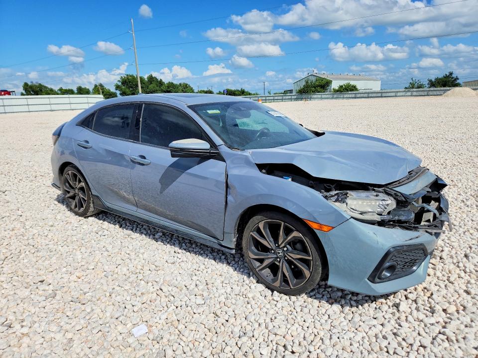 2017 Honda VIN SHHFK7H99HU222662 COPART salvage auction — FRONT END, Tx - Salvage Vehicle Title, sold $2,250 on 2026-07-30 (photo 4)