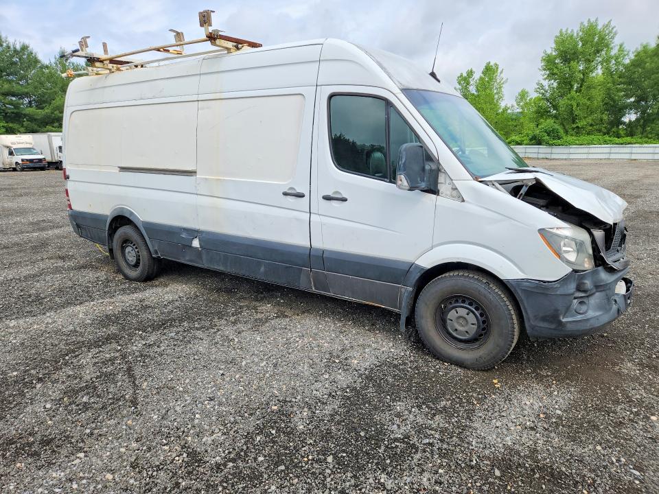 2018 Mercedes-benz Sprinter VIN WD3PE8CD5JP602750 COPART salvage auction — FRONT END, Ny - Mv-907A Salvage Certificate, sold $1,200 on 2026-07-08 (photo 4)