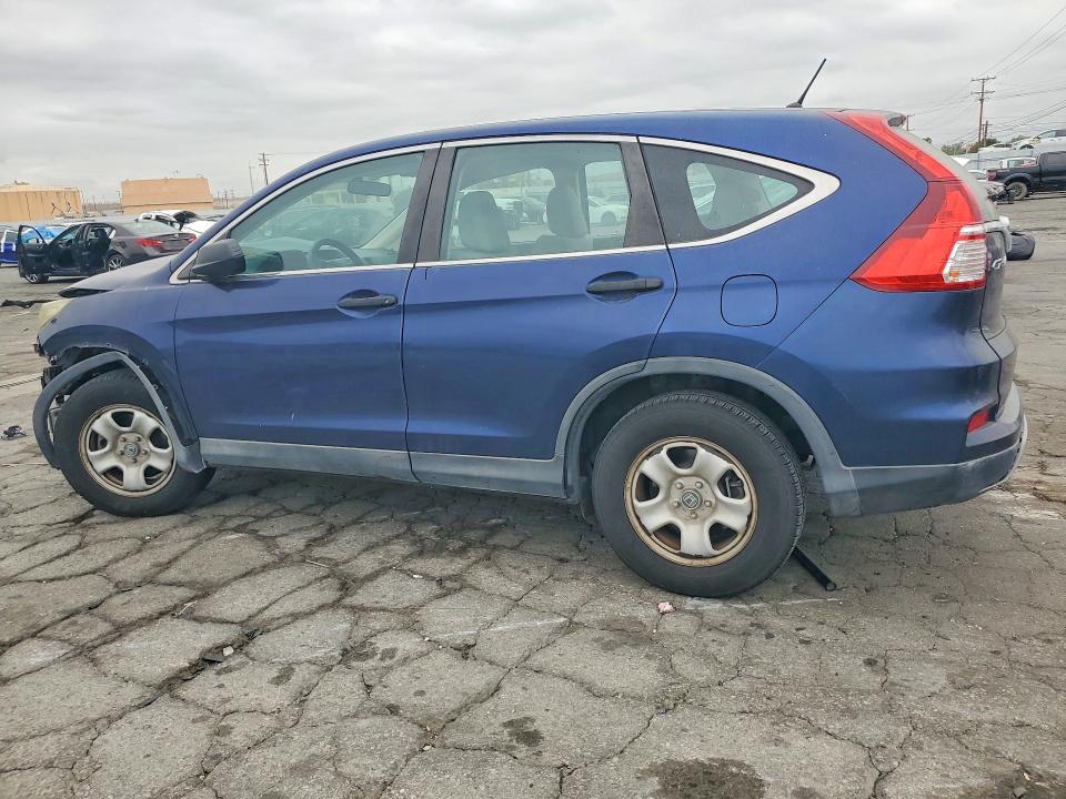 2015 Honda Cr-v VIN 3CZRM3H34FG713526 COPART salvage auction — FRONT END, Ca - Salvage Certificate, sold $2,550 on 2026-07-30 (photo 2)