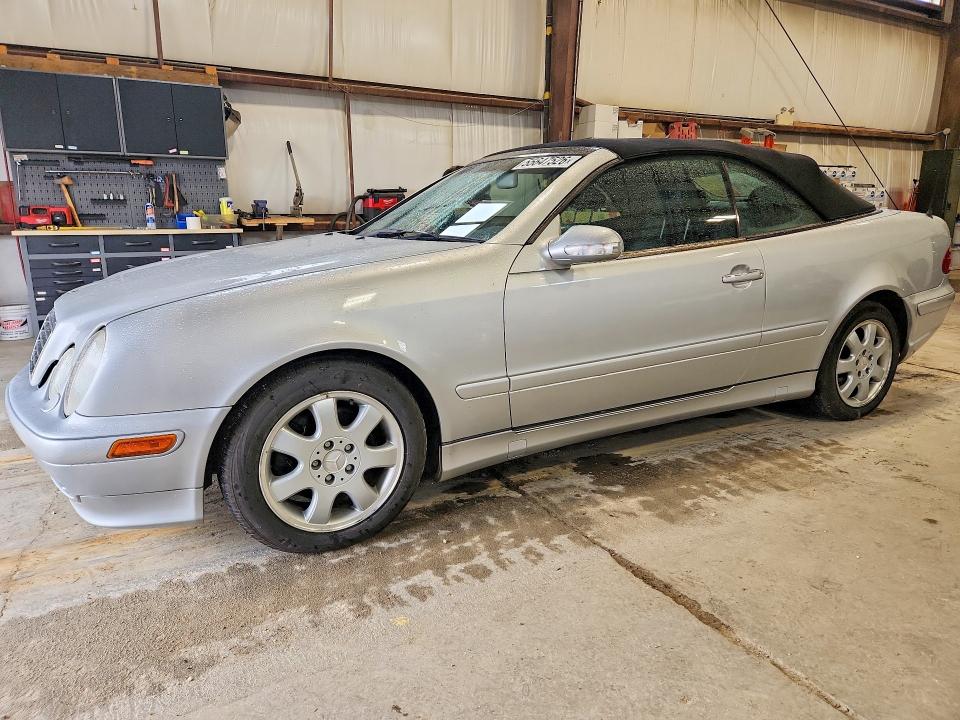 2001 Mercedes-benz Clk-class VIN WDBLK65G81T070506 COPART salvage auction — MINOR DENT/SCRATCHES, Ab - Bos - Salvage, sold $2,000 on 2026-07-02 (photo 1)