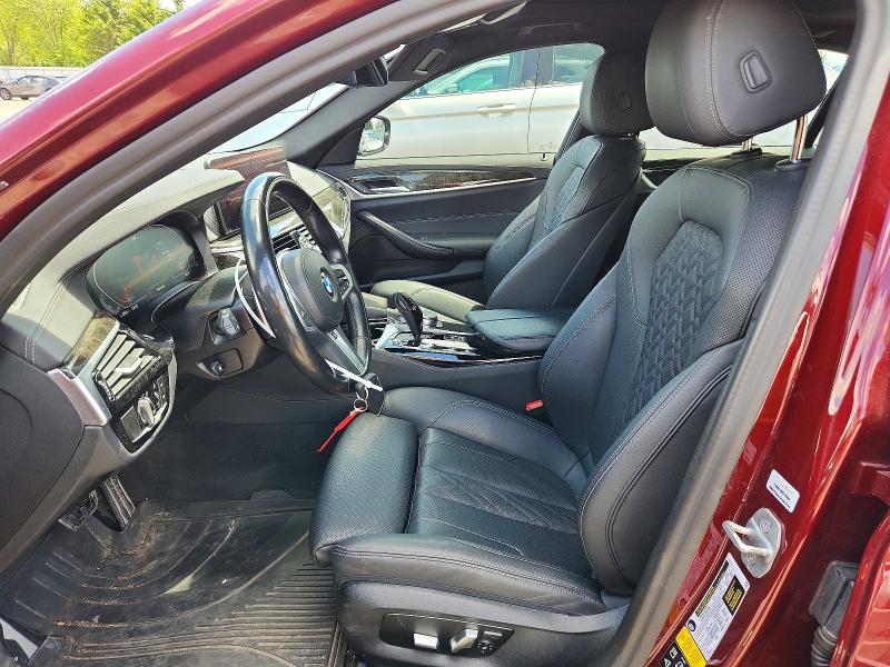 2022 BMW 5er VIN WBA13BJ02NCK85082 COPART salvage auction — FRONT END, On - Permit No Brand - Unfit, sold $10,000 on 2026-07-30 (photo 7)