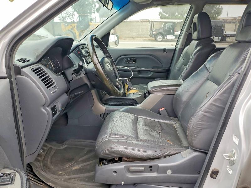 2004 Honda Pilot VIN 2HKYF18674H507793 COPART salvage auction — REAR END, Ca - Salvage Certificate, sold $425 on 2026-07-09 (photo 7)