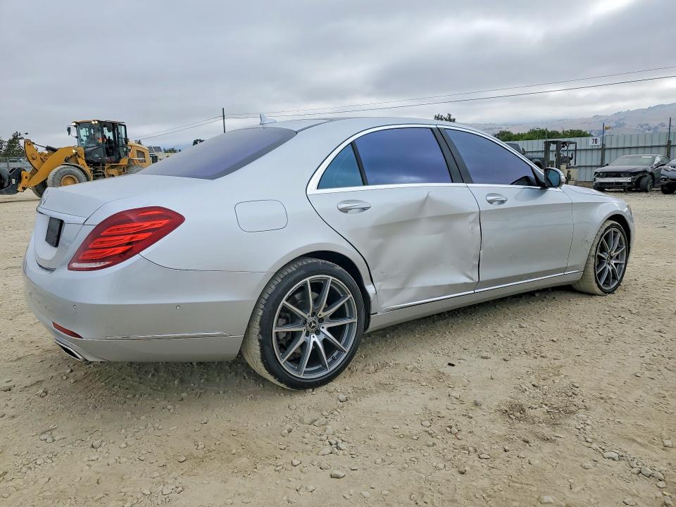 2016 Mercedes-benz S class VIN WDDUG8CB2GA246406 COPART salvage auction — SIDE, Ca - Salvage Certificate, sold $6,200 on 2026-07-30 (photo 3)