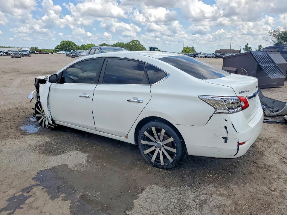 2014 Nissan Sentra VIN 3N1AB7AP2EL661870 COPART salvage auction — FRONT END, Id - Salvage Certificate Of Title, sold $825 on 2026-07-23 (photo 2)