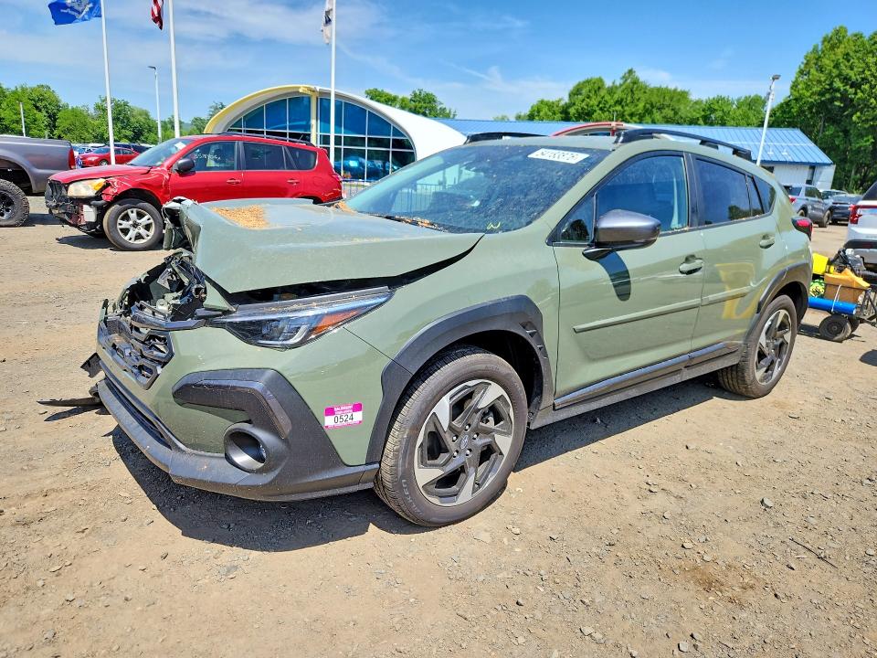 2025 Subaru Xv VIN 4S4GUHM60S3712778 COPART salvage auction — FRONT END, Ct - Cert Of Title-Salvage, sold $8,600 on 2026-07-23 (photo 1)