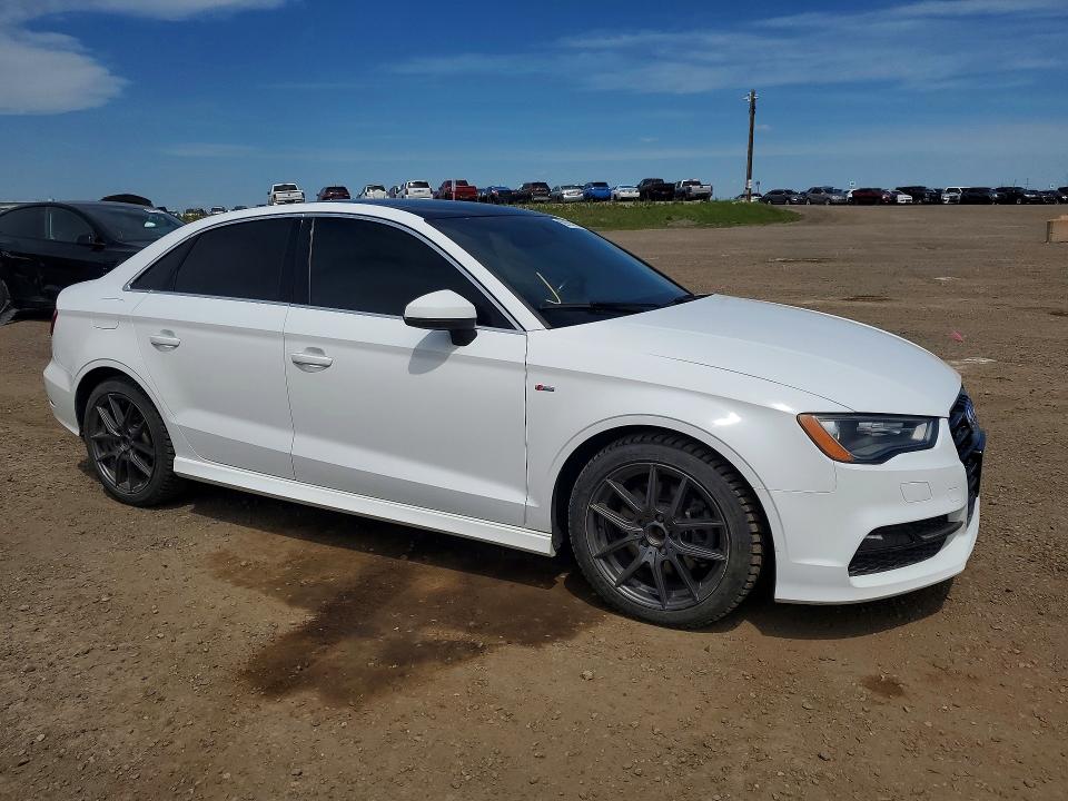 2016 Audi A3 VIN WAUJ8GFF7G1014531 COPART salvage auction — HAIL, AB - BOS - ACTIVE, sold $8,300 on 2026-07-15 (photo 4)