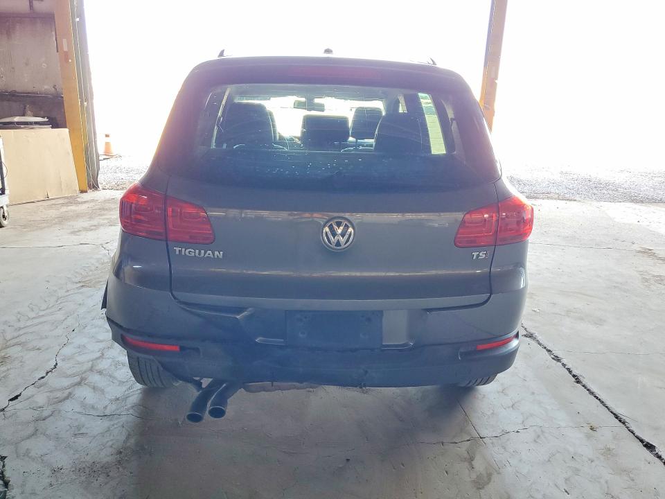 2016 Volkswagen Tiguan VIN WVGAV7AX1GW603004 COPART salvage auction — REAR END, Az - Cert Of Title - Salvage, sold $2,200 on 2026-07-27 (photo 6)