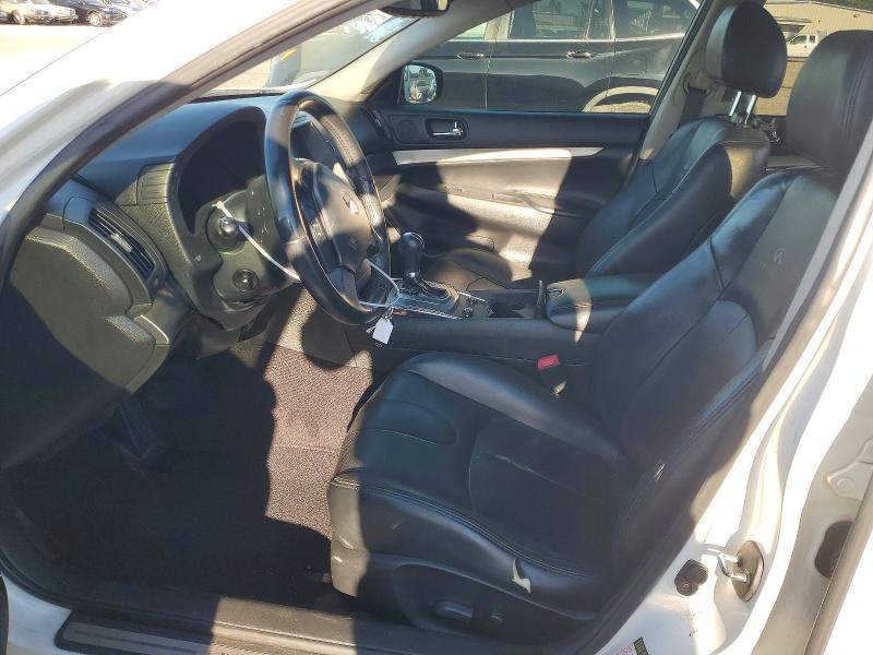 2012 Infiniti VIN JN1CV6AP6CM620218 COPART salvage auction — REAR END, Ca - Salvage Certificate, sold $800 on 2026-07-02 (photo 7)