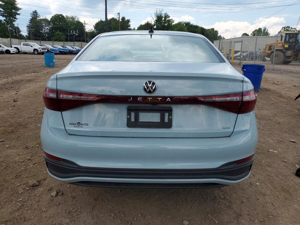 2025 Volkswagen Jetta VIN 3VWEX7BU8SM023579 COPART salvage auction — FRONT END, Pa - Certificate Of Salvage, sold $3,200 on 2026-08-19 (photo 6)