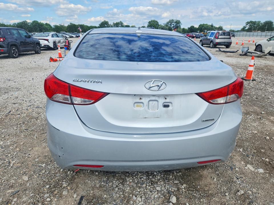 2013 Hyundai Elantra VIN 5NPDH4AE6DH331461 COPART salvage auction — FRONT END, OH - CERT OF TITLE-SALVAGE, sold $475 on 2026-07-02 (photo 6)