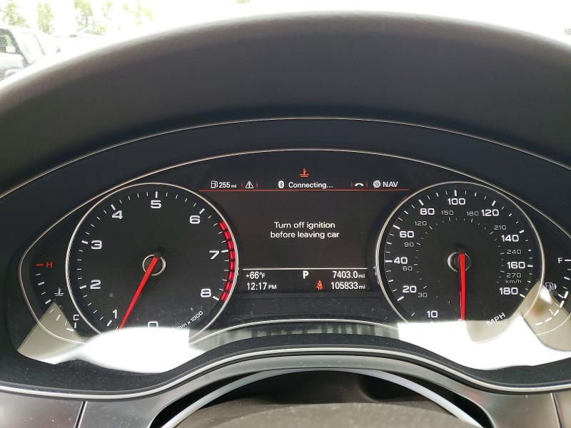 2013 Audi A6 VIN WAUHGAFC9DN151141 COPART salvage auction — FRONT END, Wa - Bill Of Sale, sold $60 on 2026-07-27 (photo 9)