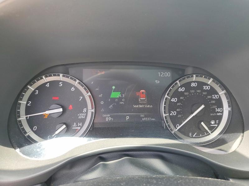 2021 Toyota Highlander VIN 5TDGZRBH9MS527355 COPART salvage auction — FRONT END, Ky - Cert Of Title-Salvage, sold $12,600 on 2026-07-16 (photo 9)