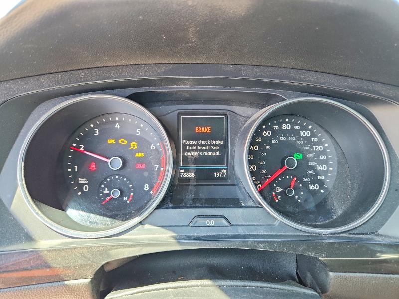 2018 Volkswagen VIN 3VV2B7AX4JM163533 COPART salvage auction — FRONT END, Ut - Salvage Certificate, sold $2,200 on 2026-07-24 (photo 9)