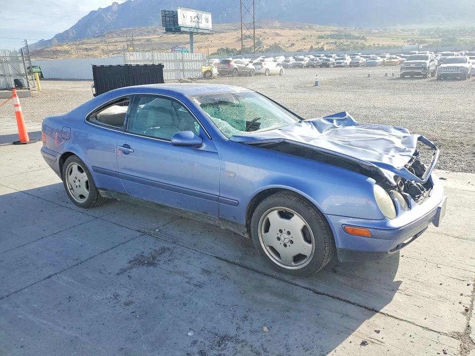 1999 Mercedes-benz Clk-klasse VIN WDBLJ65G2XF085593 COPART salvage auction — FRONT END, Ut - Salvage Certificate, sold $150 on 2026-07-20 (photo 4)
