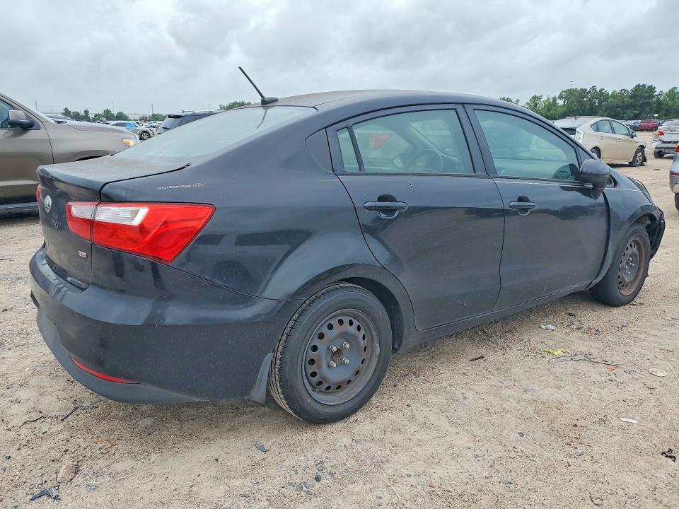 2017 Kia Rio VIN KNADM4A34H6012549 COPART salvage auction — FRONT END, Mt - Certificate Of Title, sold $650 on 2026-07-08 (photo 3)