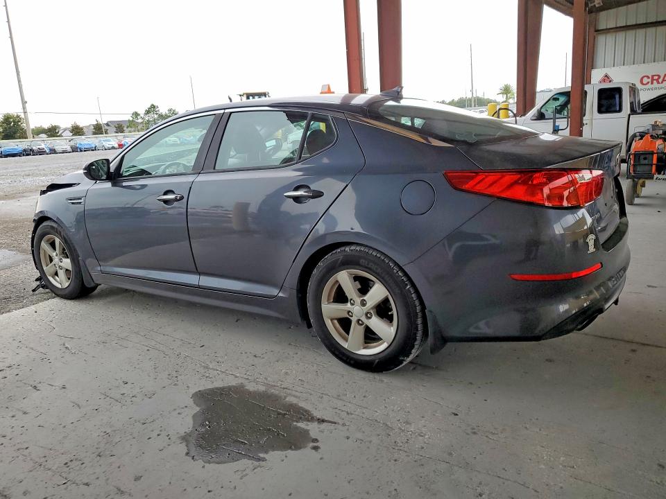 2015 Kia Optima VIN KNAGM4A76F5632452 COPART salvage auction — FRONT END, Fl - Cert Of Title Slvg Rebuildable, sold $375 on 2026-07-31 (photo 2)