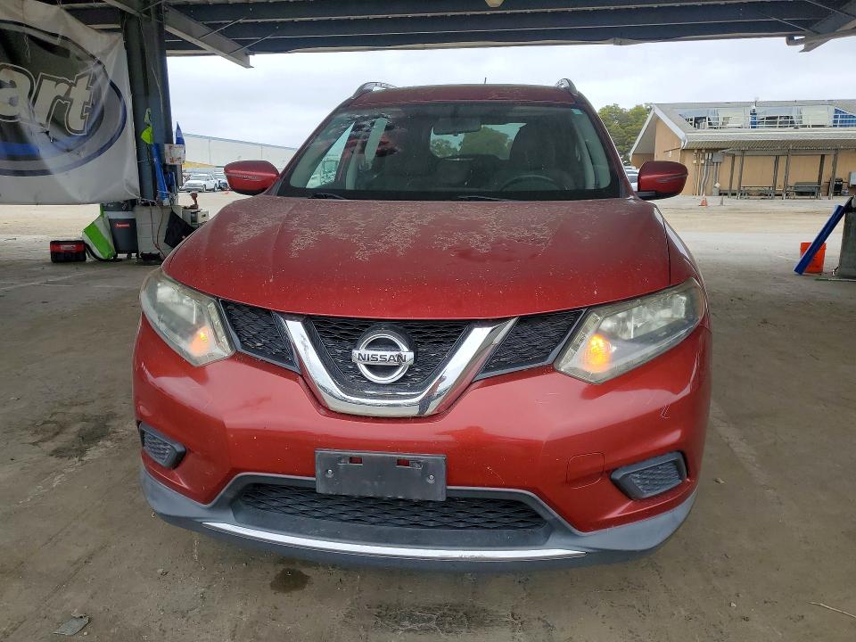 2016 Nissan Rogue VIN KNMAT2MT9GP630807 COPART salvage auction — REAR END, Ca - Salvage Certificate, sold $800 on 2026-07-02 (photo 5)