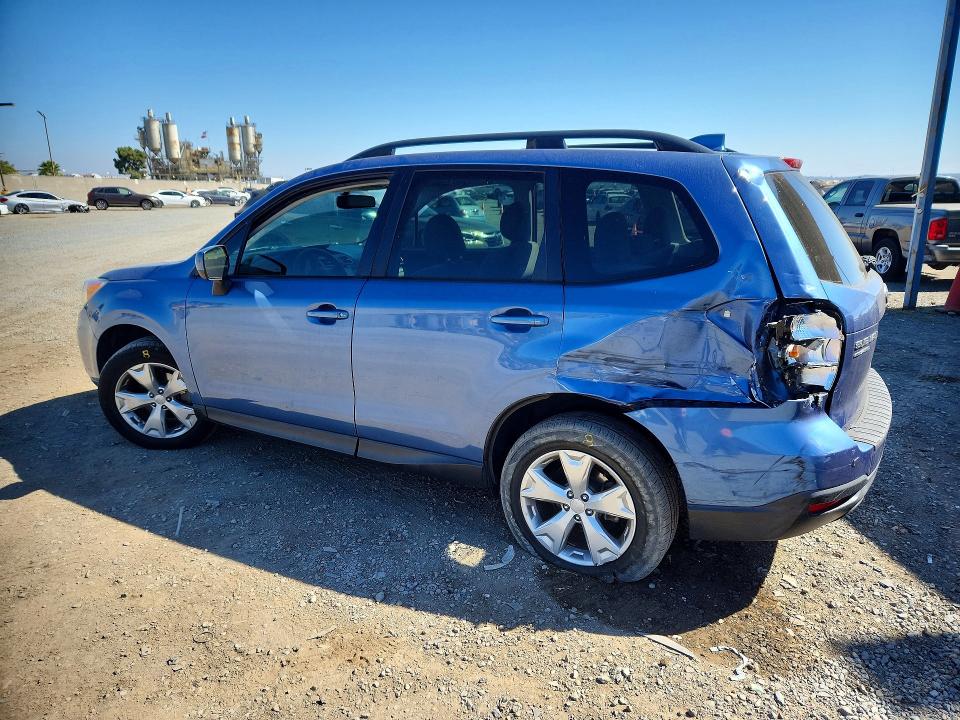 2016 Subaru VIN JF2SJADCXGH420281 COPART salvage auction — REAR END, Ca - Salvage Certificate, sold $1,700 on 2026-07-21 (photo 2)