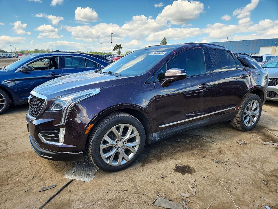 2020 Cadillac Xt5 VIN 1GYKNGRS0LZ204458 COPART salvage auction — REAR END, Mi - Certificate Of Title, sold $4,100 on 2026-07-02 (photo 1)