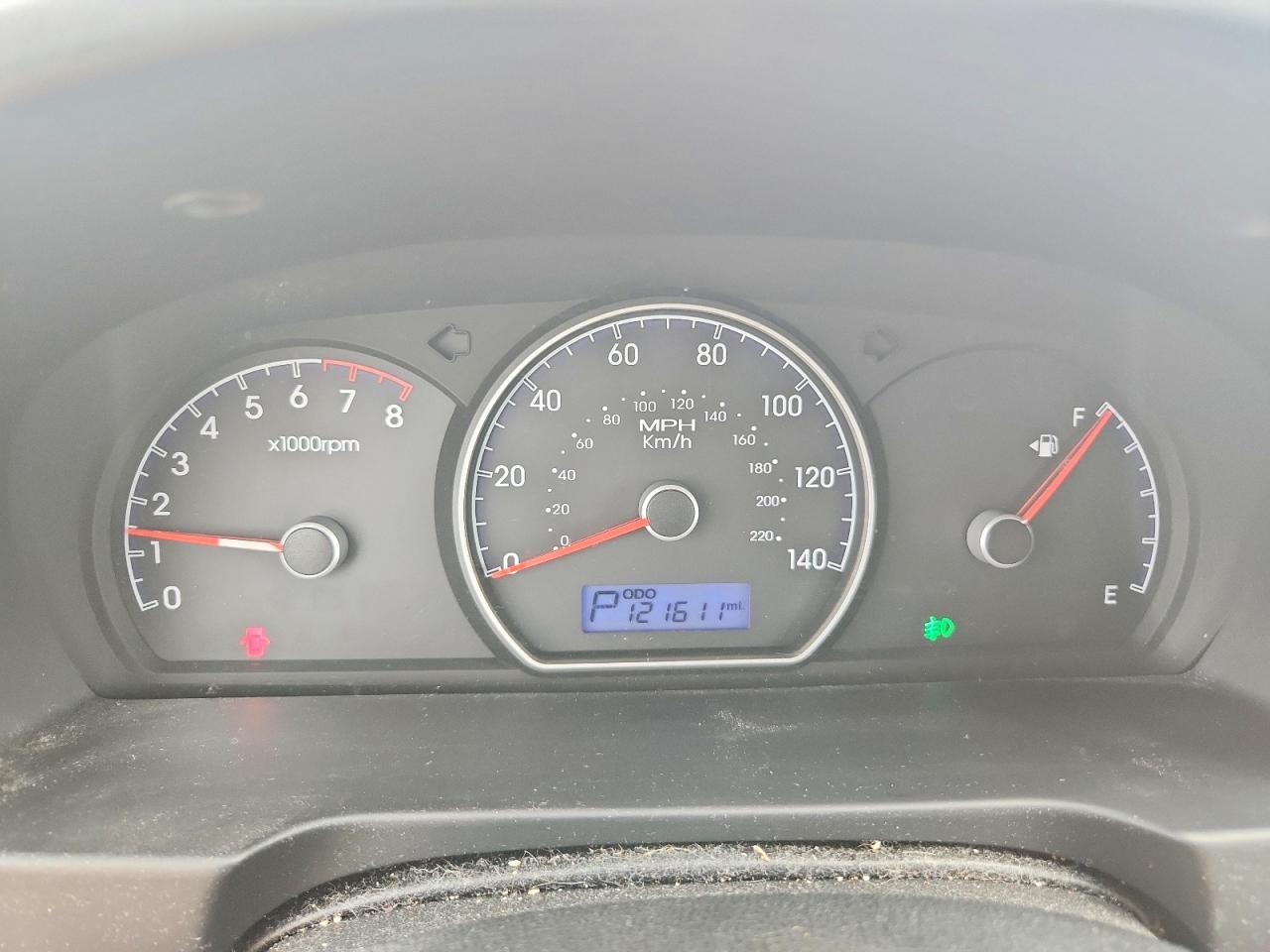 2010 Hyundai Elantra VIN KMHDU4AD3AU939745 COPART salvage auction — Front End, IL - SALVAGE CERTIFICATE, sold $400 on 2026-07-10 (photo 9)