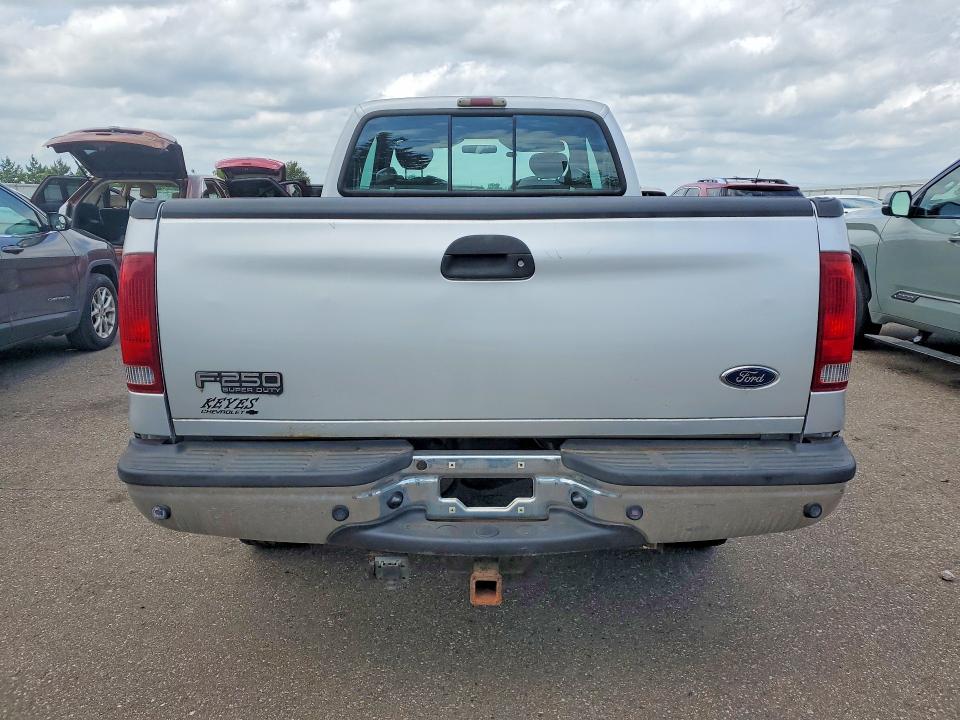 2002 Ford F-250 super duty VIN 1FTNX21L02EA58699 COPART salvage auction — MECHANICAL, Wi - Certificate Of Title, sold $800 on 2026-07-09 (photo 6)