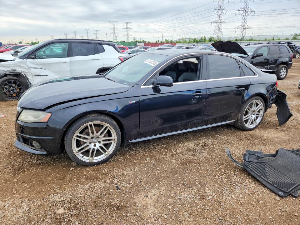 2010 Audi A4 VIN WAUMFAFLXAN021477 COPART salvage auction — REAR END, Il - Salvage Certificate, sold $300 on 2026-07-14 (photo 1)