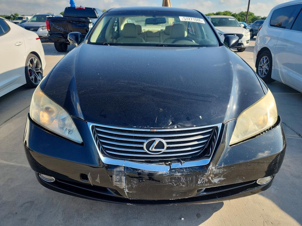 2008 Lexus ES VIN JTHBJ46G682247524 COPART salvage auction — REAR END, Tx - Salvage Vehicle Title, sold $3,500 on 2026-07-30 (photo 5)