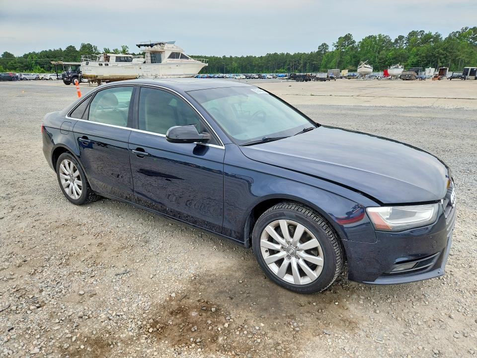 2013 Audi A4 VIN WAUBFAFL9DN025550 COPART salvage auction — MECHANICAL, Nc - Dealer Only Clean Title, sold $550 on 2026-07-13 (photo 4)