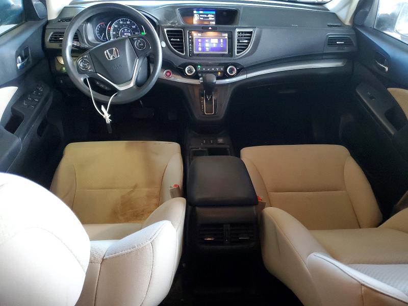 2015 Honda Cr-v VIN 2HKRM4H58FH626717 COPART salvage auction — FRONT END, Ca - Salvage Certificate, sold $4,150 on 2026-07-09 (photo 8)