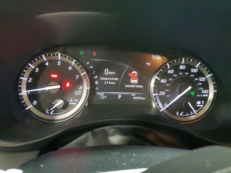 2022 Toyota Highlander VIN 5TDGZRBH8NS230000 COPART salvage auction — ROOF, Mn - Cert Of Title-Salvage, sold $475 on 2026-07-21 (photo 9)