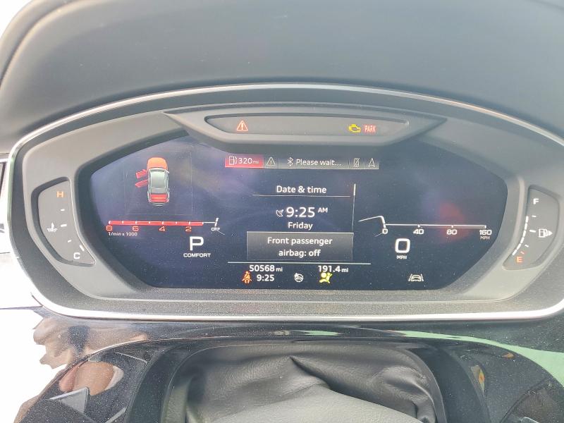 2020 Audi A8 VIN WAU8EAF88LN014580 COPART salvage auction — FRONT END, Salvage Title, sold $6,500 on 2026-07-23 (photo 9)