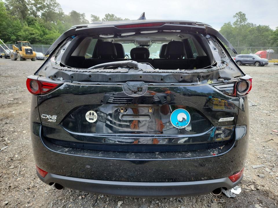 2019 Mazda Cx-5 VIN JM3KFBDM0K0616453 COPART salvage auction — REAR END, MD - CERT OF SALVAGE > 75% DAMAGE, sold $6,700 on 2026-07-24 (photo 6)
