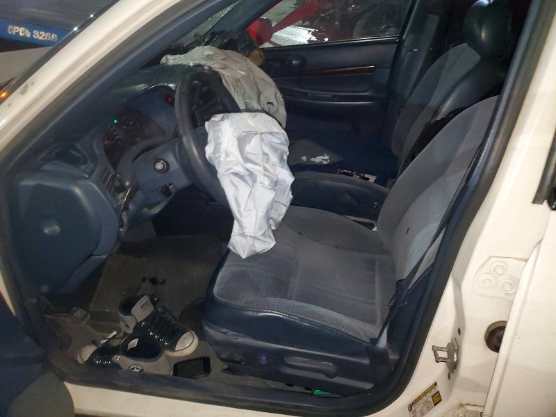 2005 Chevrolet Impala VIN 2G1WF55K859217494 COPART salvage auction — FRONT END, Nv - Salvage Title, sold $125 on 2026-07-02 (photo 7)