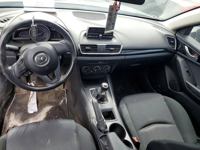 2015 Mazda 3 VIN JM1BM1U71F1274787 COPART salvage auction — FRONT END, Qc - Gravement Accidente, sold $125 on 2026-07-14 (photo 8)