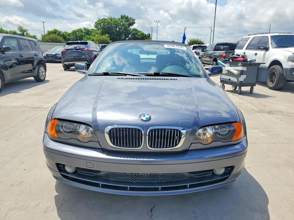 2001 BMW 3er VIN WBABS334X1JY55204 COPART salvage auction — HAIL, Tx - Certificate Of Title, sold $1,600 on 2026-07-13 (photo 5)