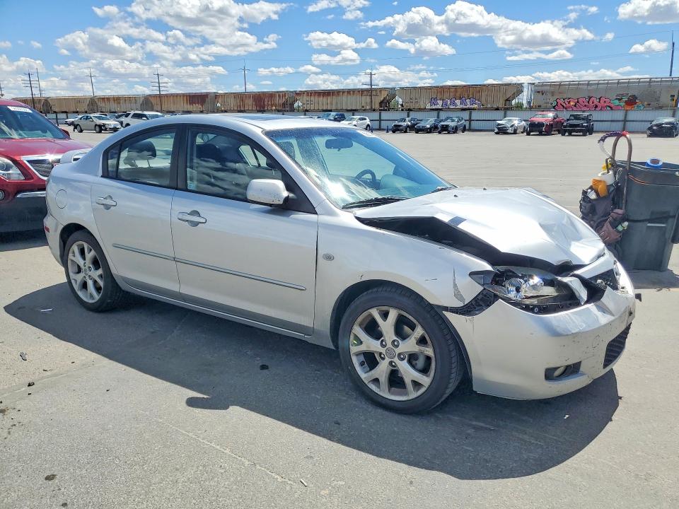 2008 Mazda 3 VIN JM1BK32F881170151 COPART salvage auction — FRONT END, Id - Salvage Certificate Of Title, sold $500 on 2026-07-30 (photo 4)