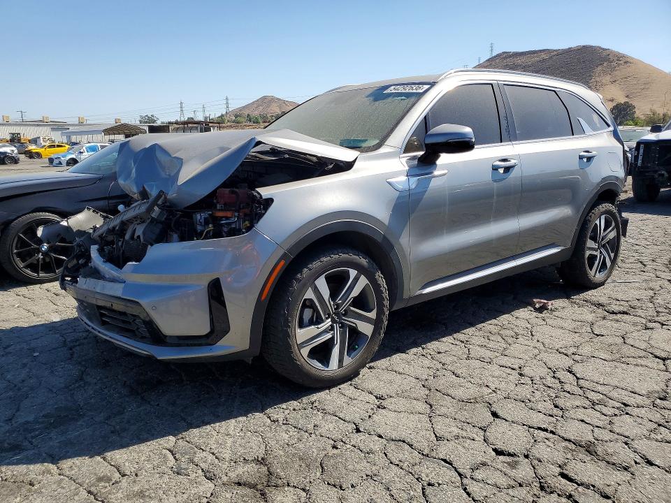 2023 Kia Sorento VIN KNDRHDLG4P5201395 COPART salvage auction — FRONT END, Ca - Salvage Certificate, sold $2,400 on 2026-07-09 (photo 1)