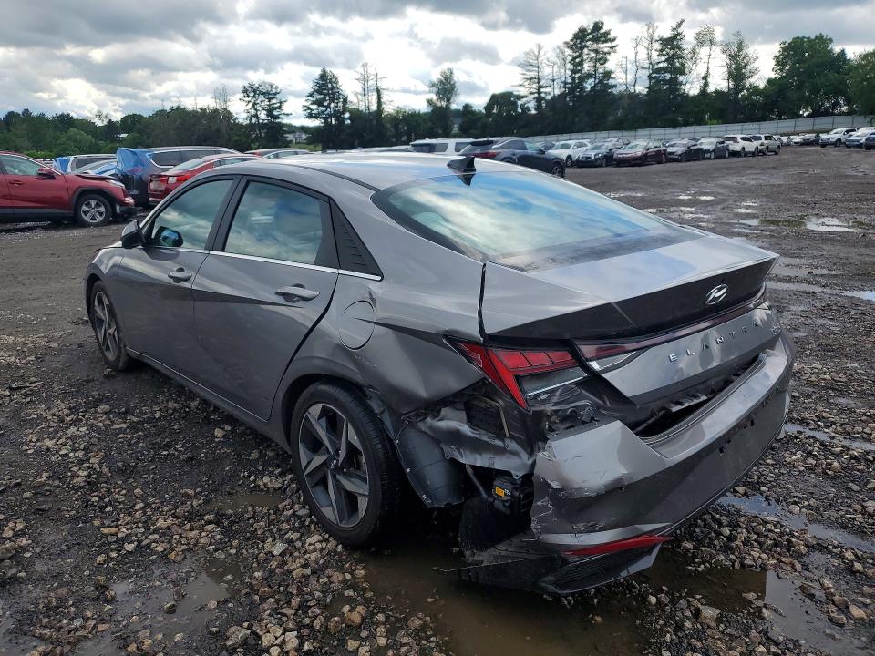 2022 Hyundai VIN KMHLN4AJ7NU028516 COPART salvage auction — REAR END, Md - Cert Of Salvage > 75% Damage, sold $7,800 on 2026-07-06 (photo 2)
