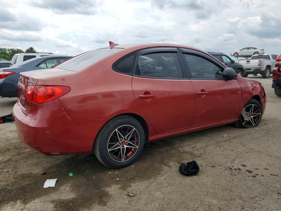 2009 Hyundai Elantra VIN KMHDU46D09U825223 COPART salvage auction — FRONT END, Pa - Certificate Of Salvage, sold $400 on 2026-07-31 (photo 3)